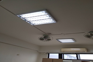 宿舍區LED照明燈具:消耗電功率由10W*4/盞調降為10W*3/盞2